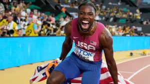 Noah Lyles Incar Rekor Lari 200 Meter Pasca-Diamond League
