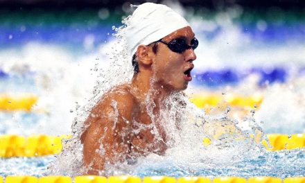 Perenang Felix Viktor Iberle Posisi Ke-5 Di Nomor 50m Gaya Dada