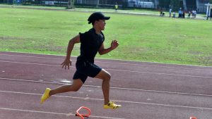 Sprinter Muda Valentin Lonteng Rajai Lari 100m Terbuka Malaysia