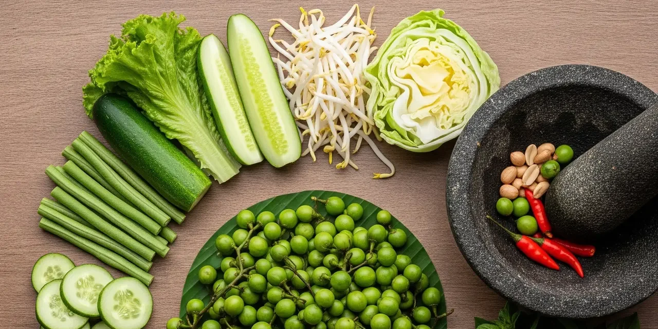 Karedok Leunca Bandung: Salad Mentah Bumbu Kencur Sunda