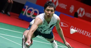 Chou Tien-chen Menang Rubber Game Atas Kodai Naraoka