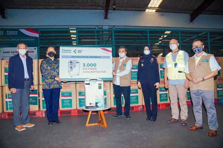 Kemenkes Salurkan Oksigen Konsentrator Ke Sumatera