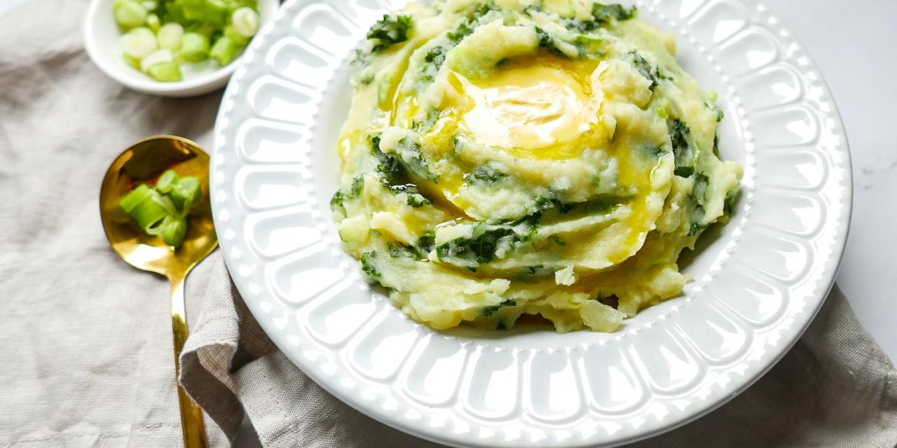 Colcannon Khas Irlandia, Paduan Mashed Potato Dan Kubis Hijau