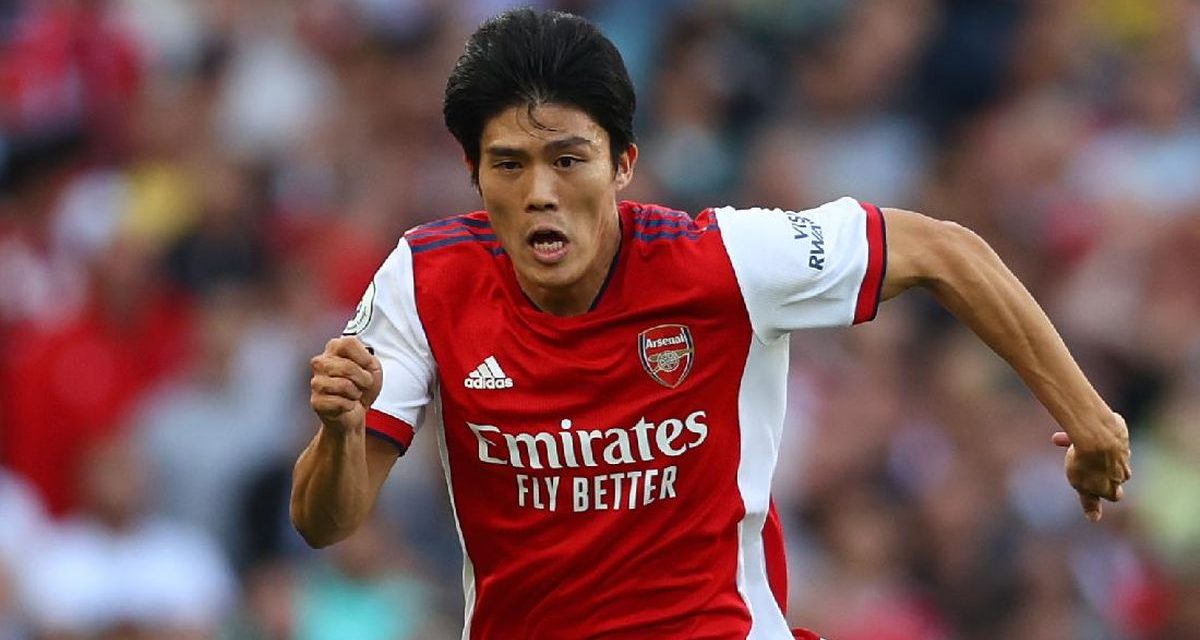 Takehiro Tomiyasu Siap Perkokoh Benteng Pertahanan Arsenal