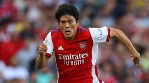 Takehiro Tomiyasu Siap Perkokoh Benteng Pertahanan Arsenal